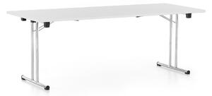 Masa plianta 200 x 80 cm, gri deschis