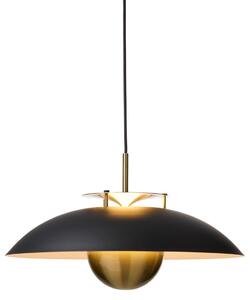 Lustră Pendul Halo Design, STEPP, reglabil, Negru, Sala de mese, Metal, Scandinavă