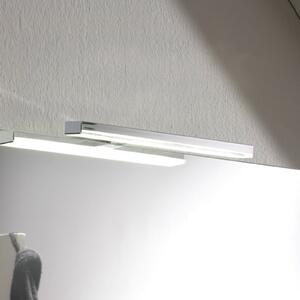Ebir Lampă LED economică oglindă Esther S3, IP44, Metalic, Baie, Metal, Modern