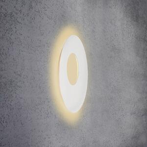 Escale Blade Open aplică perete LED, alb, Ø 59 cm, reglabil, Alb, Camera de zi / sufragerie, Metal, Modern