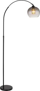 Globo Lighting Newcastle lampă de podea 1x60 W negru-fumuriu 58227BS