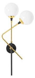 Lampă de perete Stilnovo, Galassia, Auriu / Alamă, Camera de zi, Alamă, Design