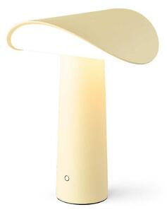Lampă de masă GEJST, Lium, reglabil, Galben, Camera de zi, Aluminiu, Modern