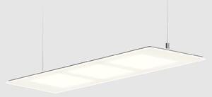 OMLED One s3 - lampă pendul OLED plată, alb, reglabil, Alb, Camera de zi / sufragerie, Sticlă, Modern