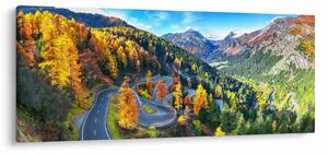Tablou - Trecătoarea Malay Pass (120x50 cm)