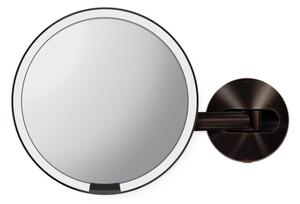 Oglindă de perete din plasă Simplehuman, bronz închis