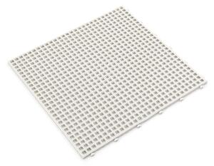 Placi de plastic Linea Flextile 39,5 x 39,5 x 0,8 cm, alb