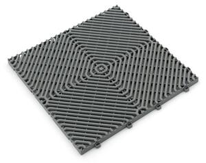 Placi din plastic Linea Rombo 39,5 x 39,5 x 1,7 cm, gri