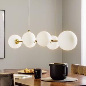 Eko-Light Lampă suspendată Pop, 6 becuri, reglabil, Negru, Camera de zi / sufragerie, Metal, Modern