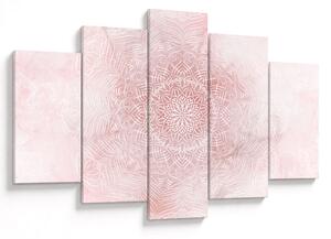 Tablou - Mandala roz (150x105 cm)