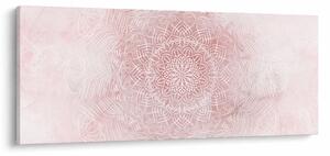 Tablou - Mandala roz (120x50 cm)