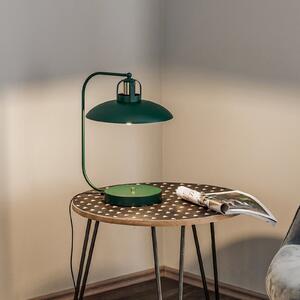 Eko-Light Lampă de masă Felix, verde/auriu, Verde, Camera de zi / sufragerie, Metal, Design industrial