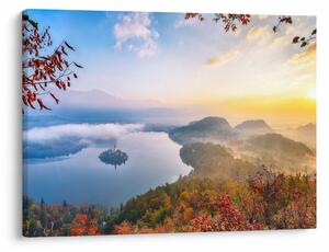 Tablou - Lacul Bled (70x50 cm)