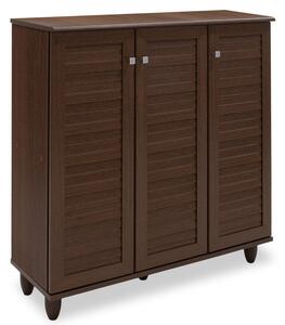 Dulap pantofi SANTΟ 16 perechi culoarea nuc 89.5x34.5x91.5cm