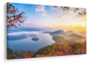 Tablou - Lacul Bled (90x60 cm)