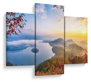 Tablou - Lacul Bled (90x60 cm)