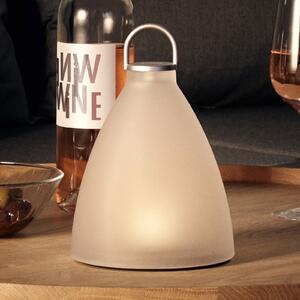 Eva Solo EVA SunLight Bell LED lumina solară, înălțime 30cm, Alb, Metal, Modern, Lumini solare