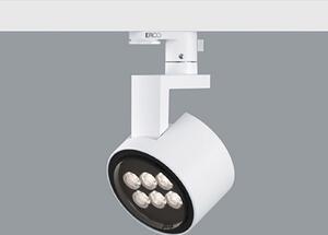 ERCO Parscan 230V proiector 12W spot 930 alb, reglabil, Alb, Metal