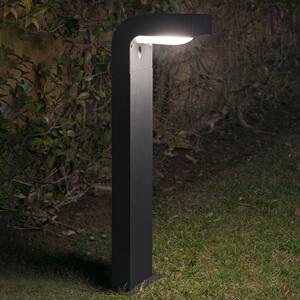 FARO BARCELONA Lampă de trotuar KLAMP, culoare antracit, Negru, Metal, Modern