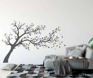 Copacul cu frunze colorate - sticker decorativ
