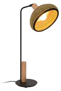 Lampă de masă Forestier, Grass, Negru, Camera de zi, Metal, Design