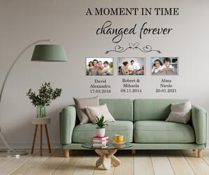 Sticker perete A moment in time