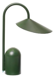 Lampă de masă ferm LIVING, Arum, reglabil, Verde, Terasă, Metal, Design