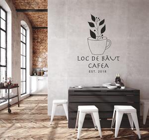Loc de băut cafea - sticker decorativ