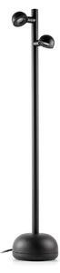 FARO BARCELONA Lampă LED de terasă Brot cu cablu, înălțime 90 cm, Negru, Metal, Modern