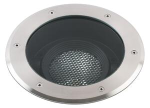 FARO BARCELONA Geiser încastrat lumina LED, rezistent la apă de mare, 26cm, 10°, Metalic, Metal, Modern