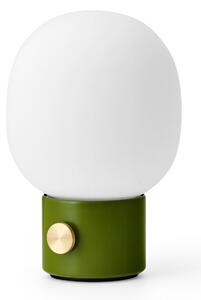 Lampă de masă Audo Copenhagen, JWDA, reglabil, Verde, Camera de zi, Sticlă, Design