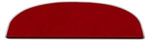Covorașe pentru scări roșii 16 buc. 20x65 cm Plain Color – Vitaus