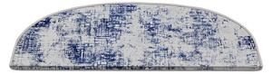 Covorașe pentru scări albastre 16 buc. 20x65 cm Digital City – Vitaus