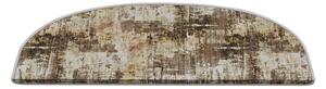 Covorașe pentru scări bej 16 buc. 20x65 cm Abstract – Vitaus