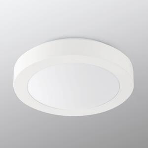 FARO BARCELONA Plafonieră de baie Logos, Ø 27 cm, alb, reglabil, Alb, Baie, Metal, Modern