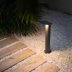 FARO BARCELONA Lampă LED de trotuar Lotus, Negru, Metal, Modern