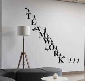 Sticker decorativ pentru birou - Lucram impreuna