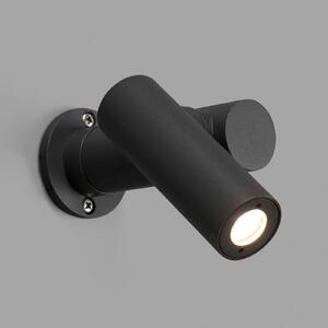 FARO BARCELONA Spot LED de exterior Spy-1, 14,5 cm, Gri, Metal, Modern, Piedestal pentru exterior