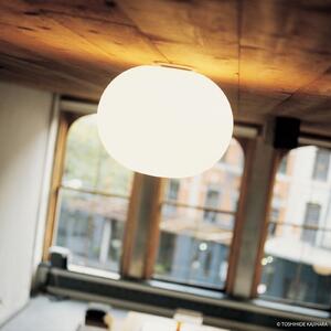 FLOS Glo-Ball - plafonieră sferică 45 cm, reglabil, Alb, Camera de zi / sufragerie, Sticlă, Design, glob