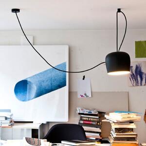 FLOS Aim lampă LED pendul designer, negru, reglabil, Negru, Camera de zi / sufragerie, Metal, Design