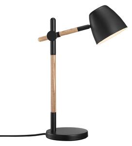 Lampă de masă Nordlux, Theo, Negru, Studiu / Birou, Metal, Modern