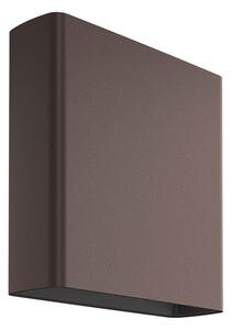 Flos Architectural FLOS Climber Down aplică LED exterior 17,5cm 10°, Maro / Rugină, Metal, Modern, Perete unghiular