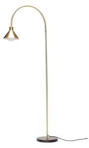 Lampadar Hübsch, Auriu / Alamă, Camera de zi, Metal