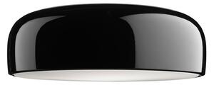 FLOS Smithfield C plafonieră negru lucios E27, reglabil, Negru, Camera de zi / sufragerie, Metal, Design