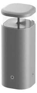 Flos Architectural FLOS Pointbreak Bollard 2, 2.700K gri 30cm, Gri, Metal, Design