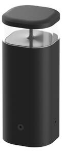 Flos Architectural FLOS Pointbreak Bollard 2, 2.700K negru 30cm, Negru, Metal, Design