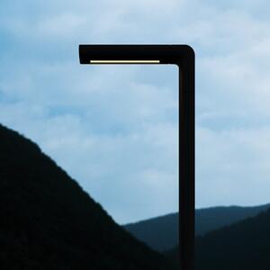 Flos Architectural FLOS Walkstick Pipe 2 lampă de trotuar 2700K negru, Negru, Metal, Design