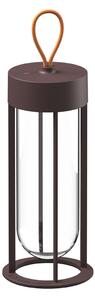 Flos Architectural FLOS, Vitro Unplugged lampă LED, maro, 2700K, reglabil, Maro / Rugină, Metal, Design