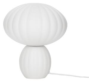 Lampă de masă Hübsch, Kumu, Alb, Camera de zi, Sticlă, Design