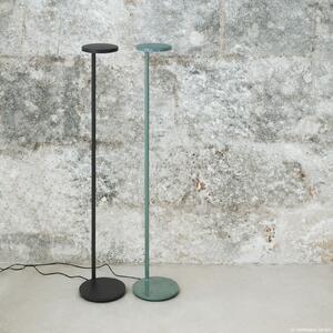 Flos Architectural FLOS Oblique Floor lampă podea LED 927 USB salvie, reglabil, Verde, Camera de zi / sufragerie, Metal, Proiector suspendat